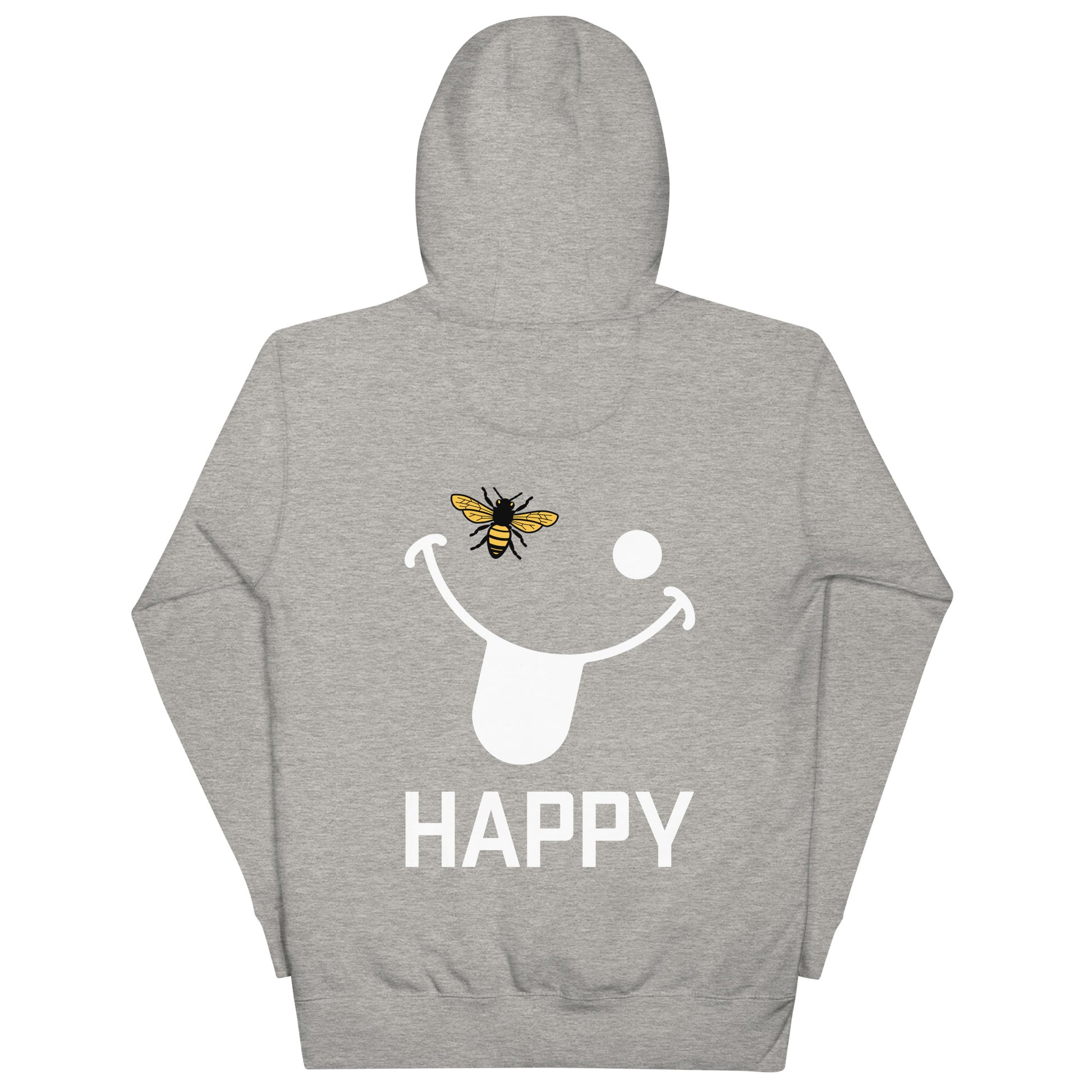 Happy Cow Bee Honey Hive Men's Hooded Sweatshirt Long Sleeve Hoodie Pocket  Jacket Graphic Pullover at  Men’s Clothing store