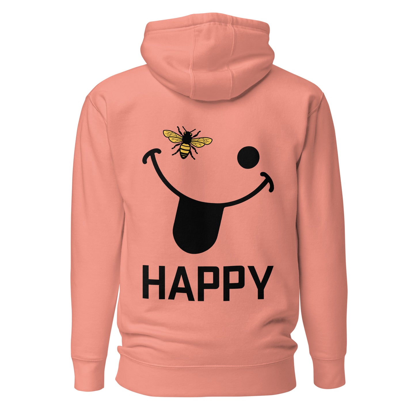 Bee Happy Graphic Hoodie Pullover Sweatshirt - Save The Bees 🐝 @