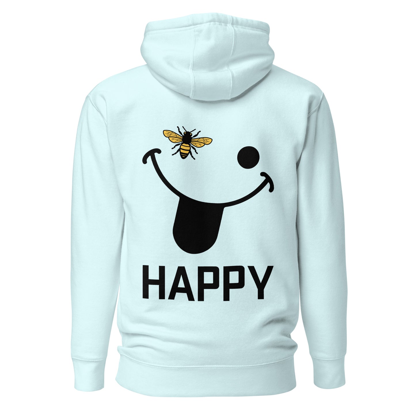 Bee Happy Graphic Hoodie Pullover Sweatshirt - Save The Bees 🐝 @